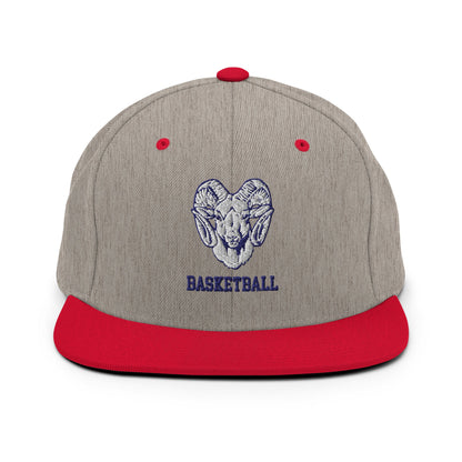 Snapback Hat | Rensselaer Rams | Basketball Logo