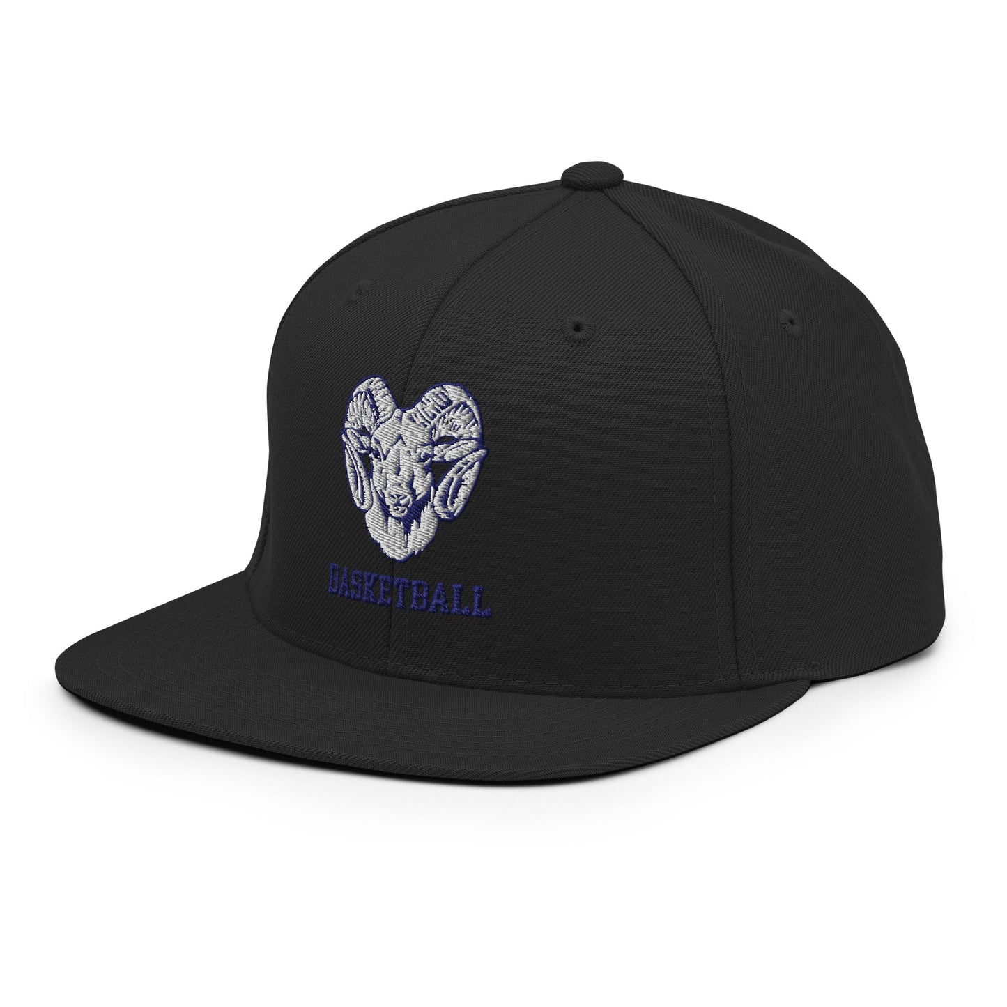 Snapback Hat | Rensselaer Rams | Basketball Logo