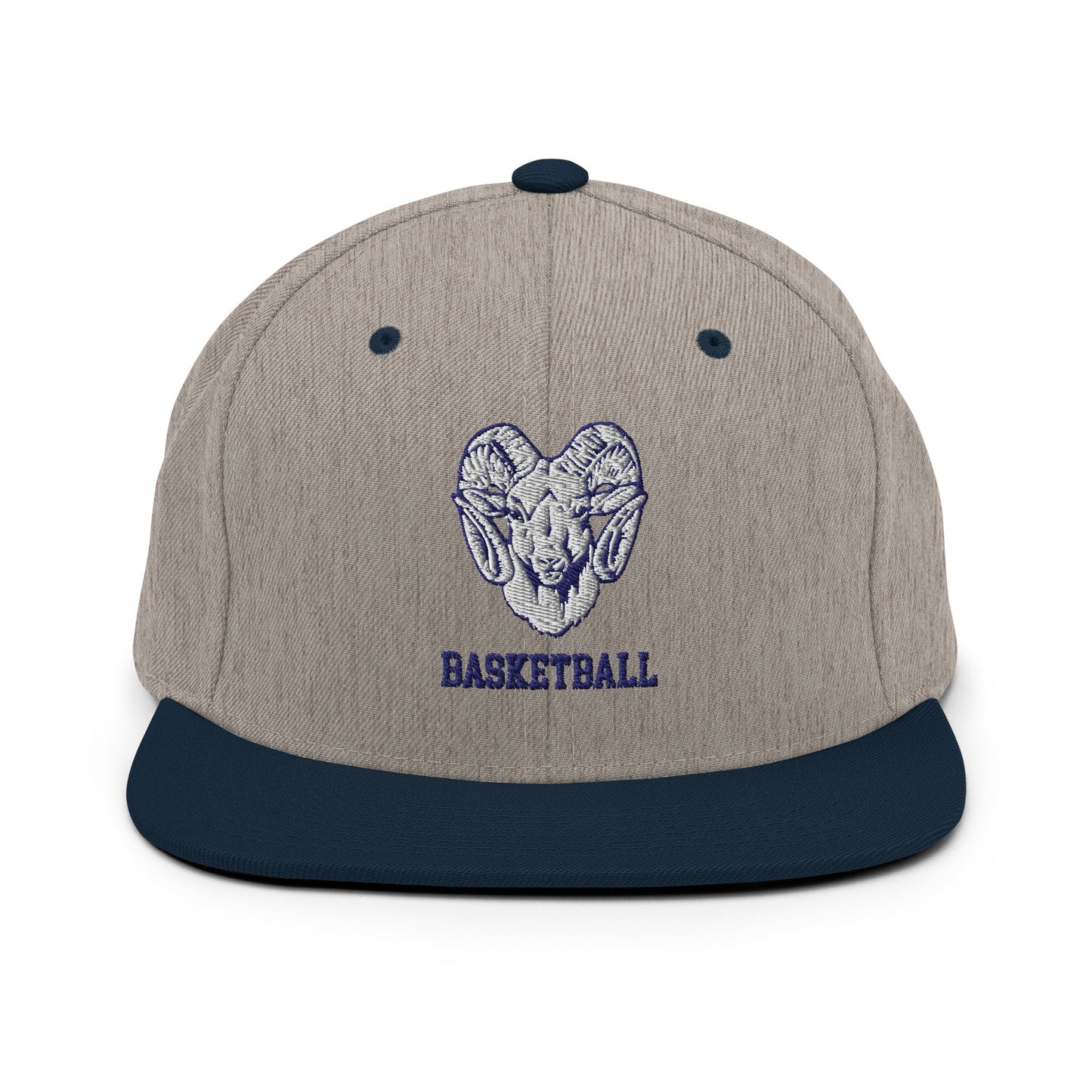 Snapback Hat | Rensselaer Rams | Basketball Logo