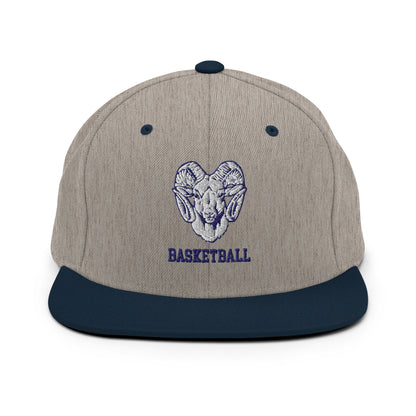 Snapback Hat | Rensselaer Rams | Basketball Logo