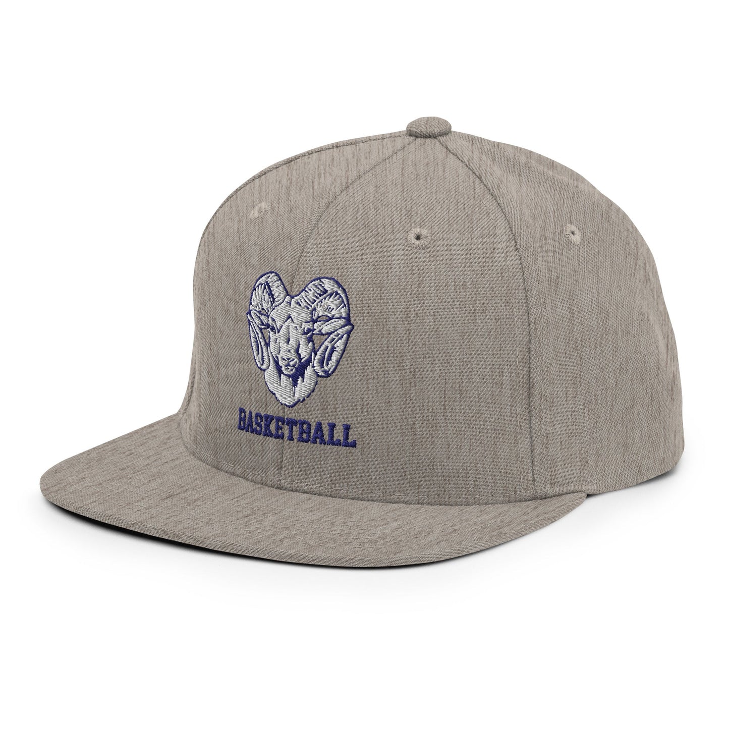 Snapback Hat | Rensselaer Rams | Basketball Logo