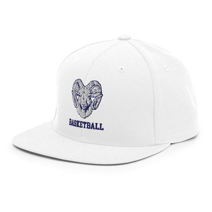 Snapback Hat | Rensselaer Rams | Basketball Logo