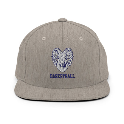Snapback Hat | Rensselaer Rams | Basketball Logo
