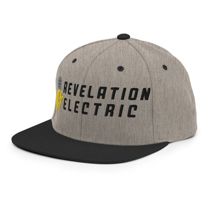 Snapback Hat | Revelation Electric | Logo