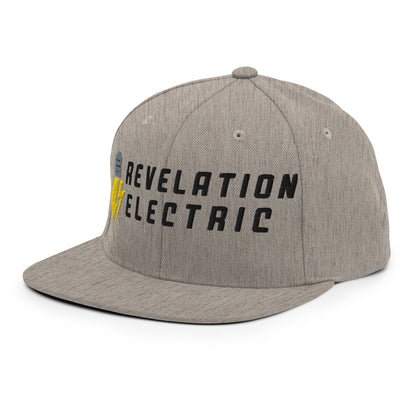 Snapback Hat | Revelation Electric | Logo