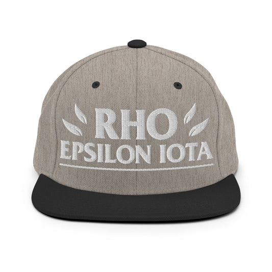 Snapback Hat | Rho | Script Logo
