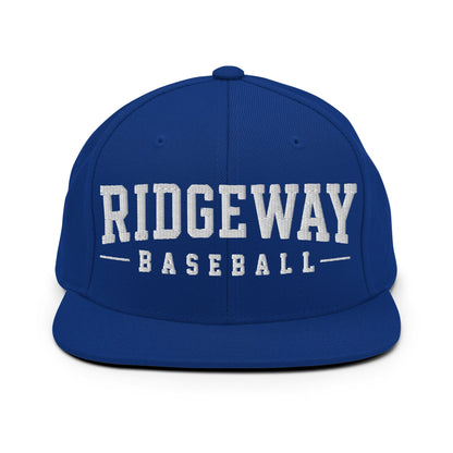Snapback Hat | Ridgeway High School Baseball | Emblem Logo