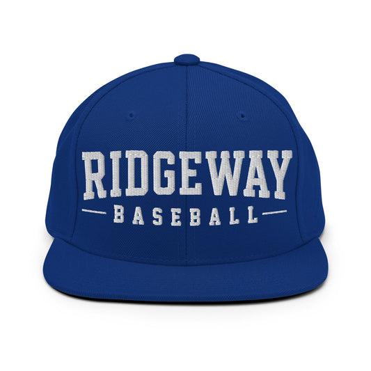 Snapback Hat | Ridgeway High School Baseball | Emblem Logo