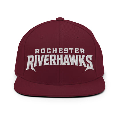 Snapback Hat | Rochester Riverhawks | Shield Logo