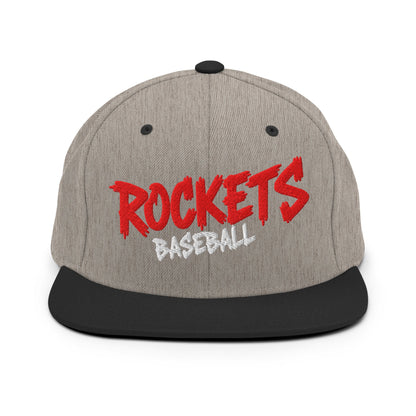 Snapback Hat | Rockets Baseball | Rocket Logo