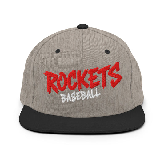 Snapback Hat | Rockets Baseball | Rocket Logo
