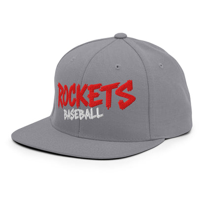 Snapback Hat | Rockets Baseball | Rocket Logo