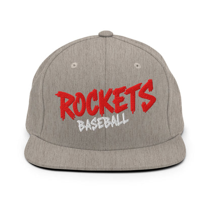 Snapback Hat | Rockets Baseball | Rocket Logo