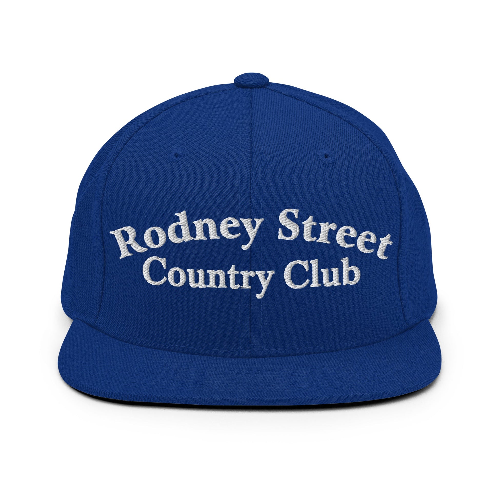 Snapback Hat | Rodney Street CC Tennis | Crest Logo