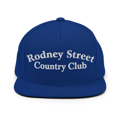 Snapback Hat | Rodney Street CC Tennis | Crest Logo