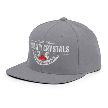 Snapback Hat | Rose City Crystals | Script Logo