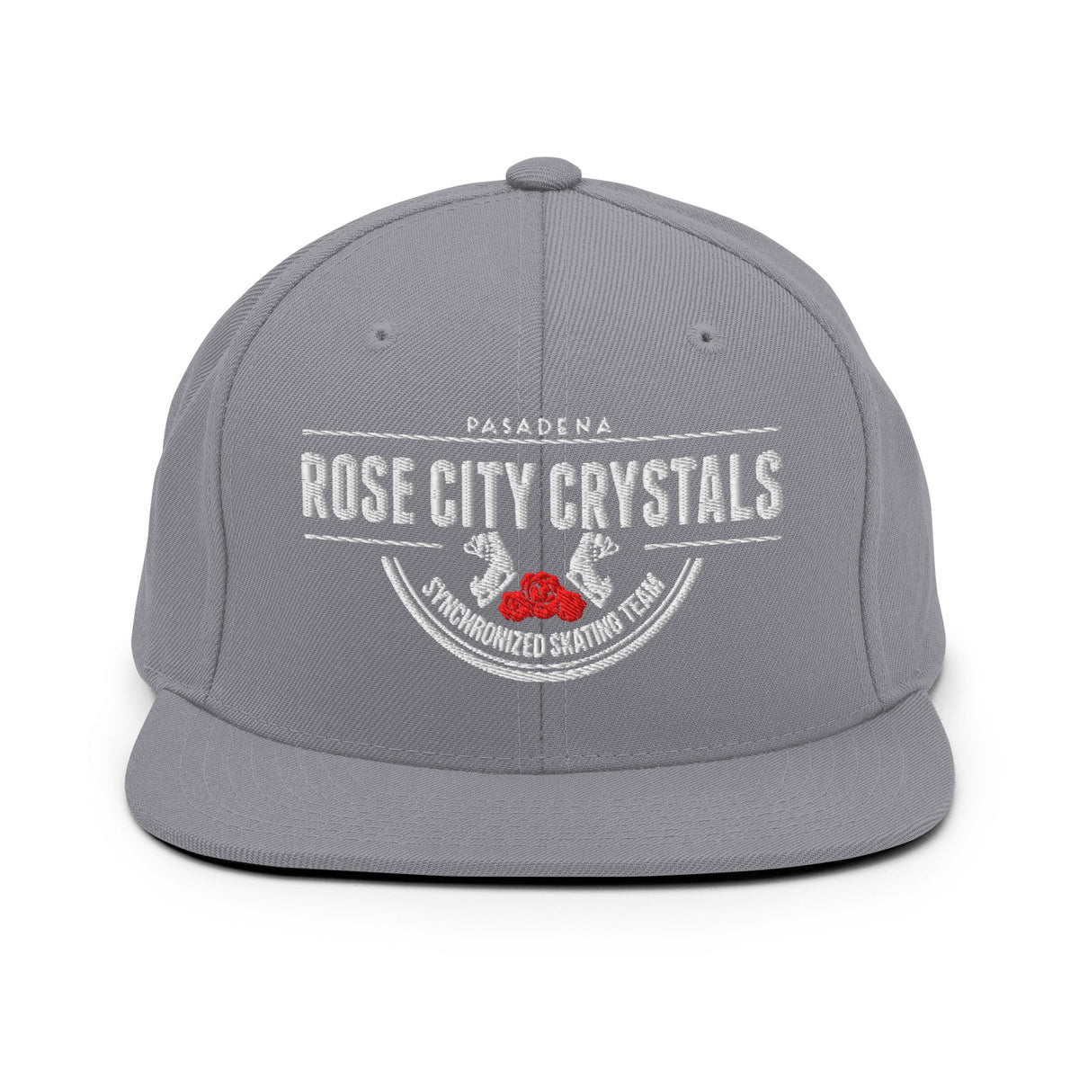 Snapback Hat | Rose City Crystals | Script Logo