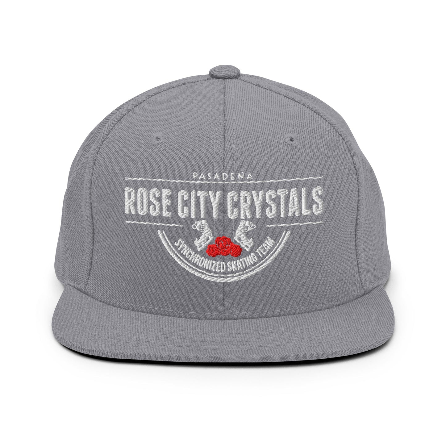 Snapback Hat | Rose City Crystals | Script Logo