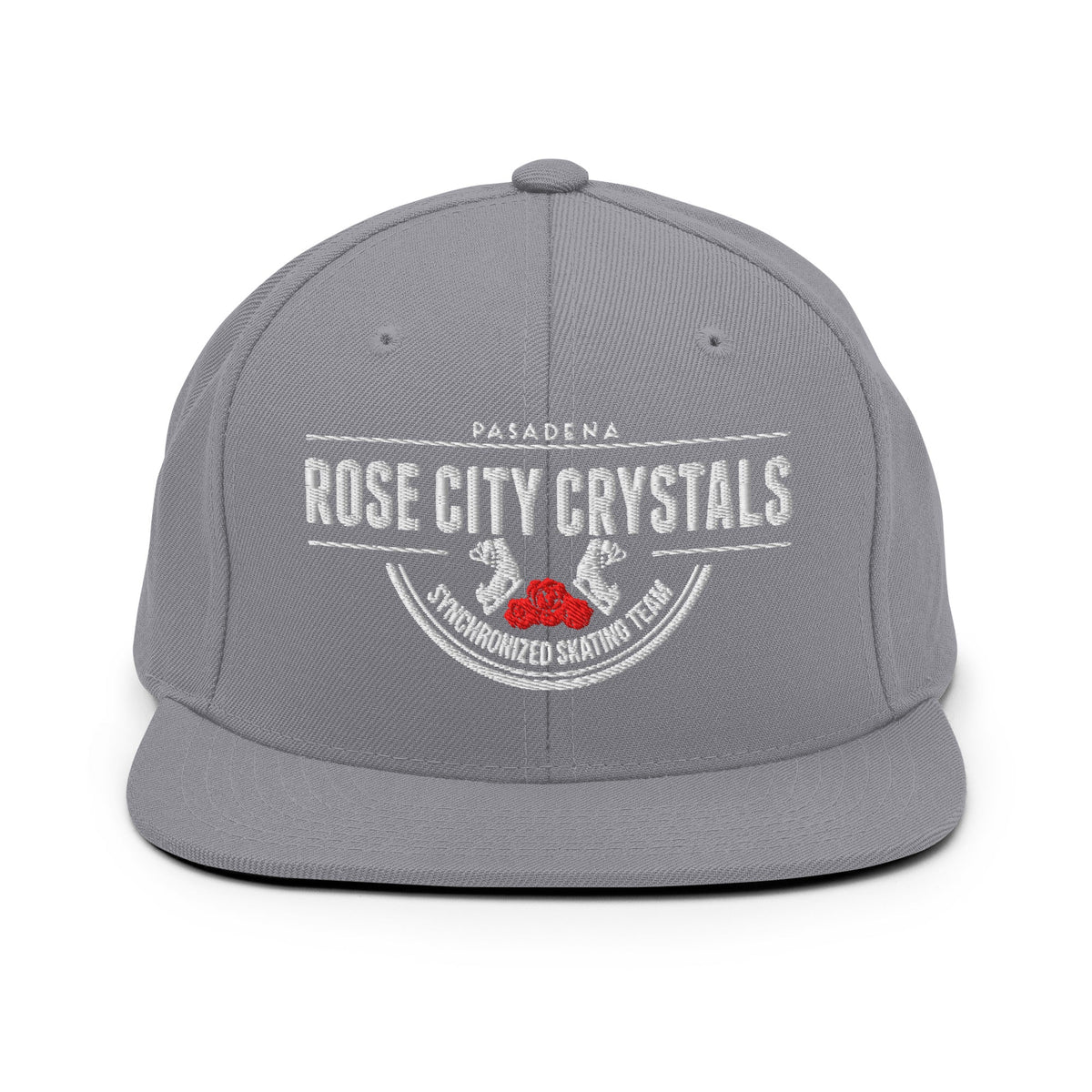 Snapback Hat | Rose City Crystals | Script Logo