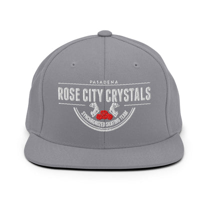 Snapback Hat | Rose City Crystals | Script Logo
