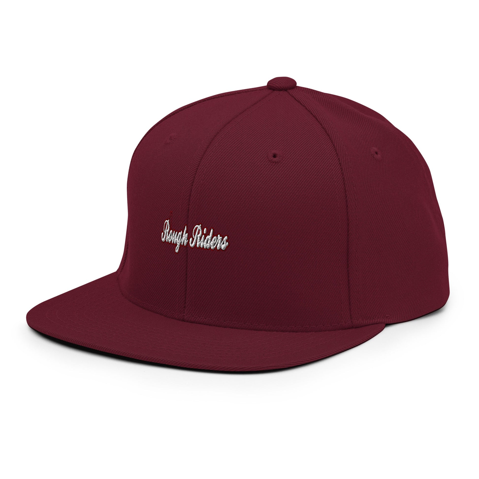 Snapback Hat | Rough Riders | Script Logo