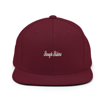 Snapback Hat | Rough Riders | Script Logo