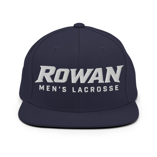 Snapback Hat | Rowan Men’s Lacrosse | Modern Script Logo