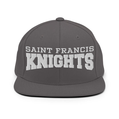 Snapback Hat | Saint Francis School | Modern Script Logo
