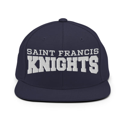 Snapback Hat | Saint Francis School | Modern Script Logo