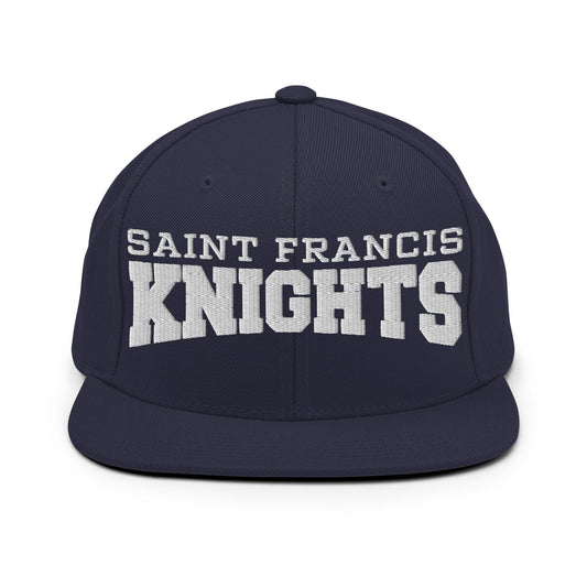 Snapback Hat | Saint Francis School | Modern Script Logo