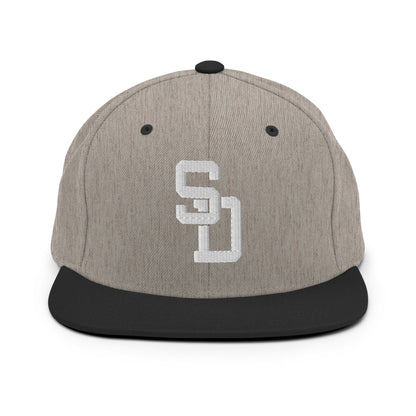 Snapback Hat | San Diego High School Wrestling | Lettermark Logo