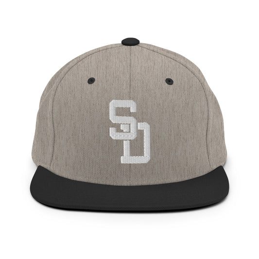 Snapback Hat | San Diego High School Wrestling | Lettermark Logo