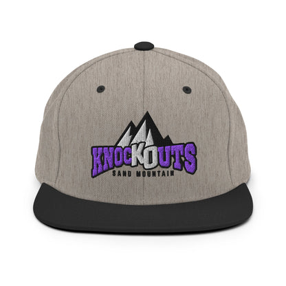 Snapback Hat | Sand Mountain Knockouts | Mountain Logo