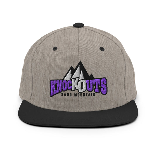 Snapback Hat | Sand Mountain Knockouts | Mountain Logo