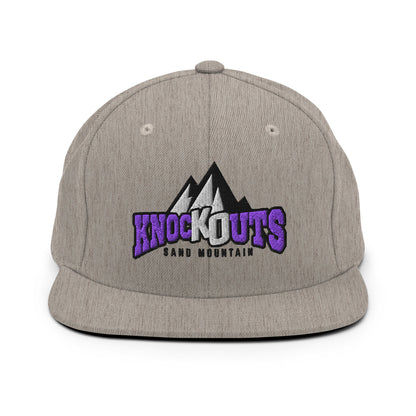 Snapback Hat | Sand Mountain Knockouts | Mountain Logo