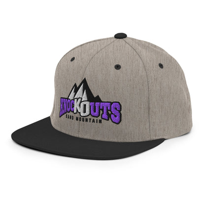 Snapback Hat | Sand Mountain Knockouts | Mountain Logo