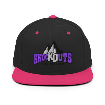 Snapback Hat | Sand Mountain Knockouts | Mountain Logo