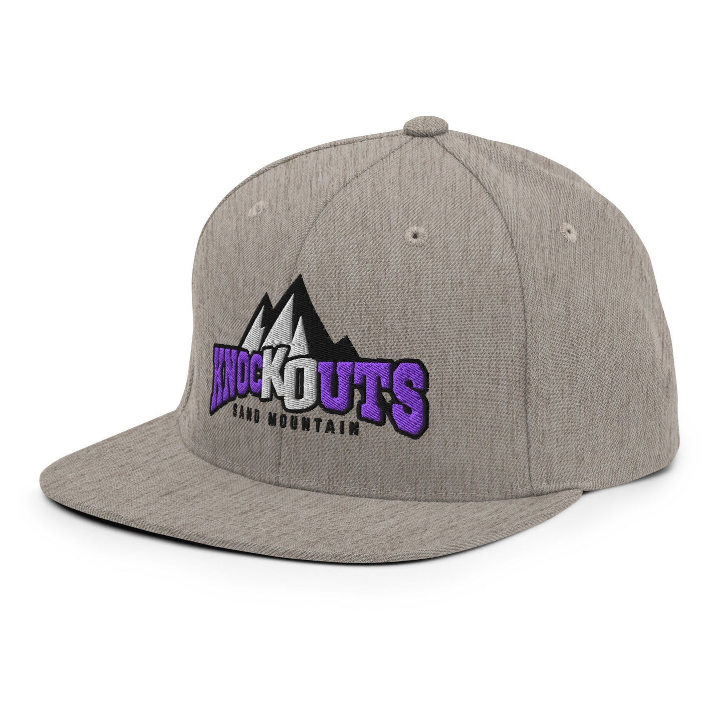 Snapback Hat | Sand Mountain Knockouts | Mountain Logo