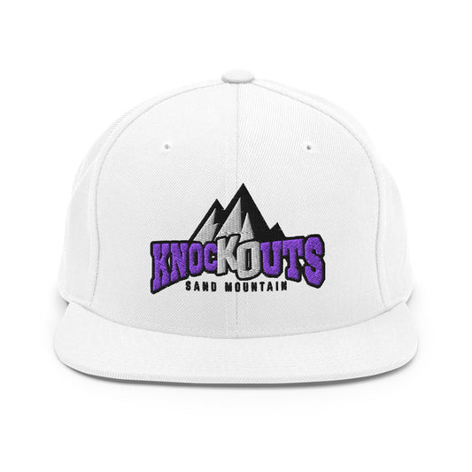 Snapback Hat | Sand Mountain Knockouts | Mountain Logo