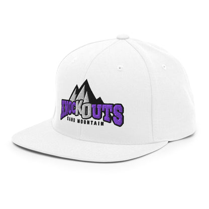 Snapback Hat | Sand Mountain Knockouts | Mountain Logo