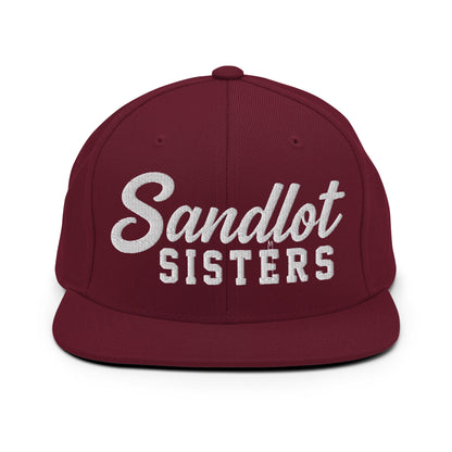 Snapback Hat | Sandlot Sisters | Script Logo