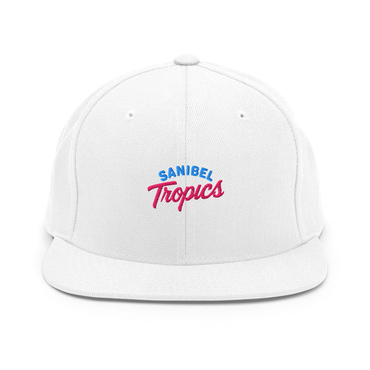 Snapback Hat | Sanibel Tropics | Coastal Clash Logo