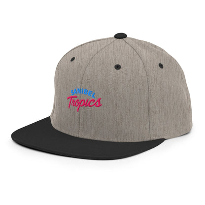 Snapback Hat | Sanibel Tropics | Coastal Clash Logo