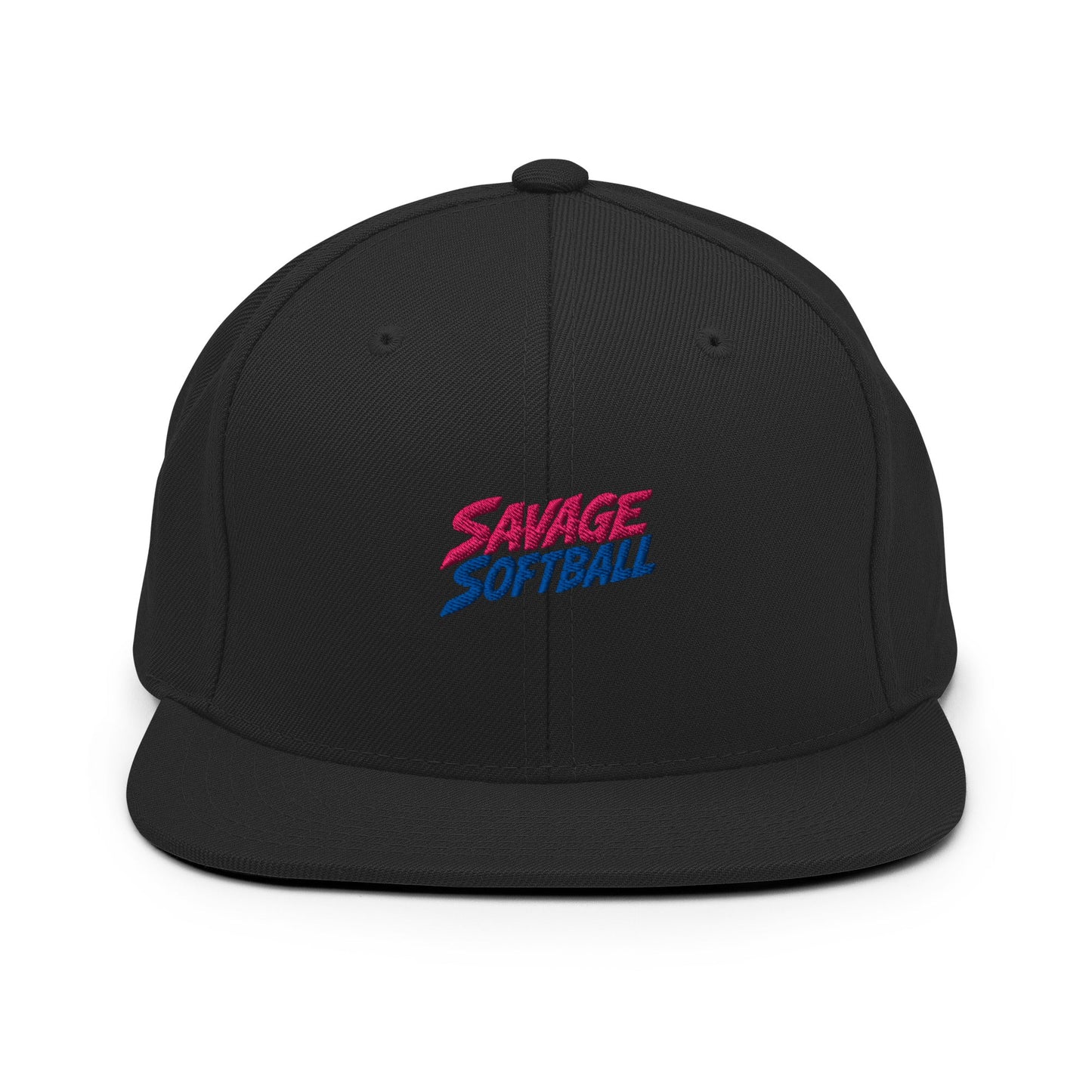 Snapback Hat | Savage Softball | Mascot Logo