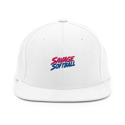 Snapback Hat | Savage Softball | Mascot Logo