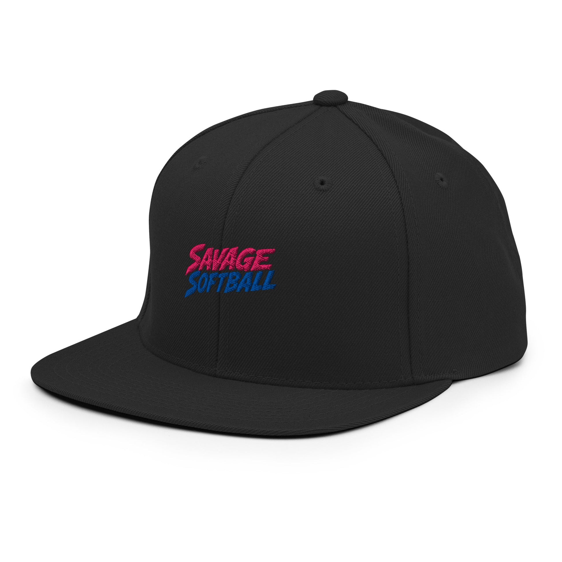 Snapback Hat | Savage Softball | Mascot Logo