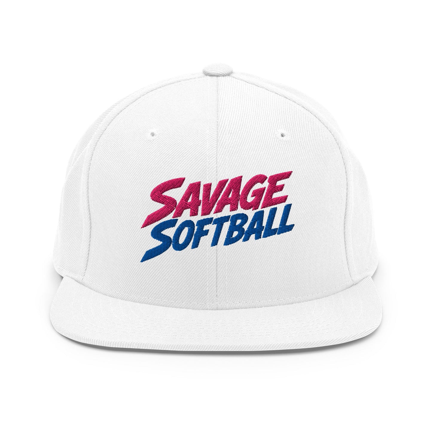 Snapback Hat | Savage Softball | Mascot Logo