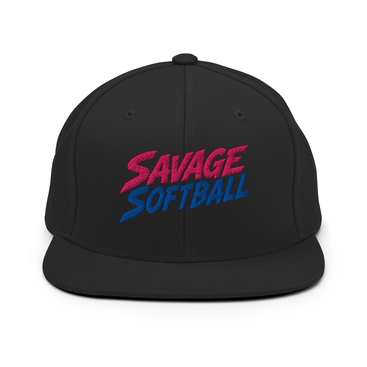 Snapback Hat | Savage Softball | Mascot Logo