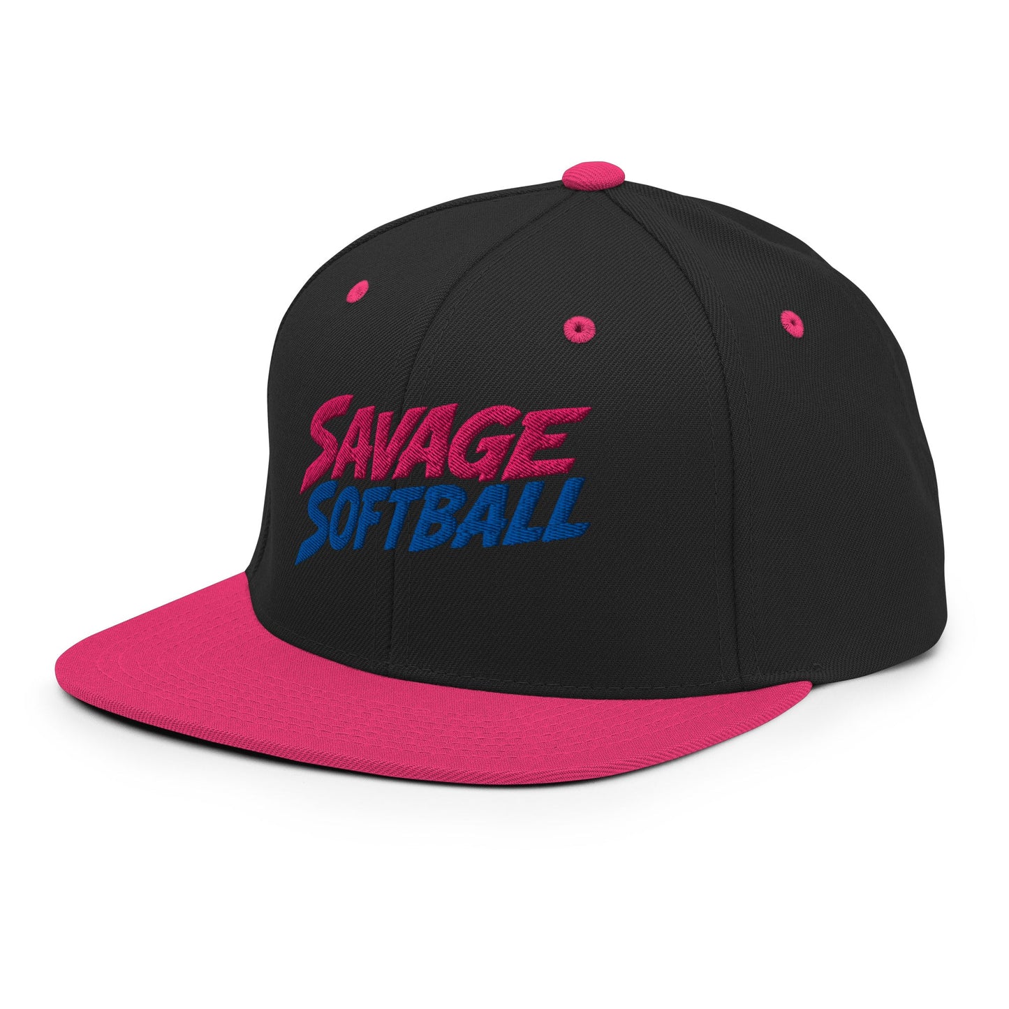 Snapback Hat | Savage Softball | Mascot Logo