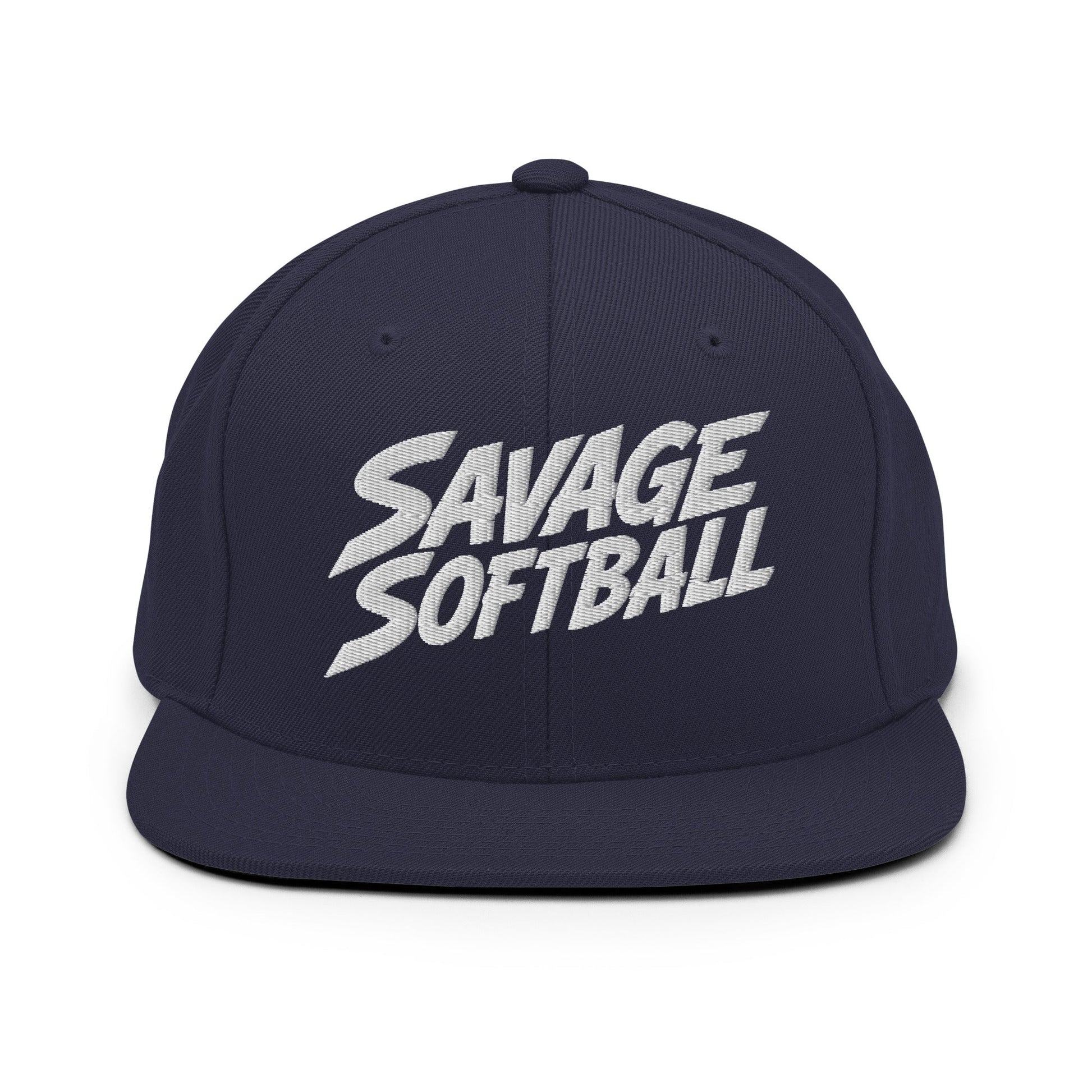 Snapback Hat | Savage Softball | Mascot Logo